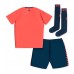 Everton Dětské Oblečení Venkovní Dres 2023-24 Krátkým Rukávem (+ trenýrky)
